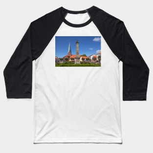 Market square with St. Michaelis church and obelisk, Eutin Baseball T-Shirt